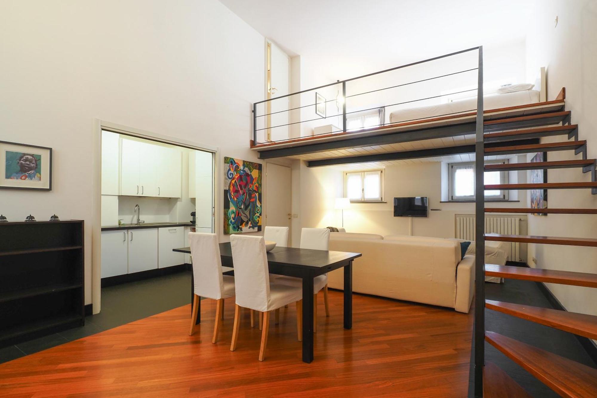 Enchanting Loft Between History And Tranquility Milano Eksteriør bilde